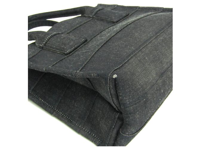 Borsa da spiaggia Gloss Salvatore Ferragamo Blu navy - vista 5