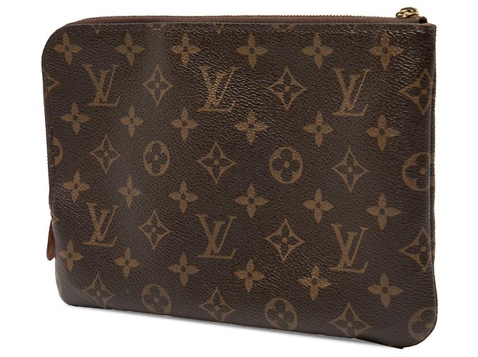 Etui Voyageur PM Monogramma Marrone Louis Vuitton - vista 2