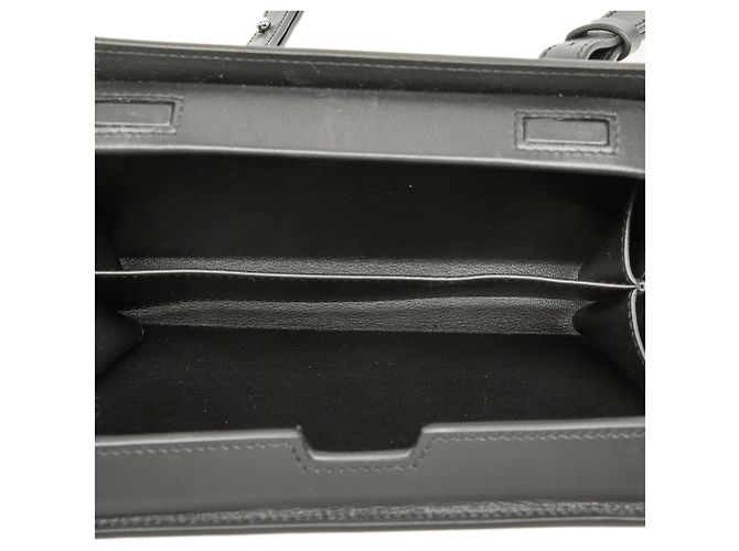 Borsa messenger Ultra Pouch in pelle nera Dior Nero - vista 4
