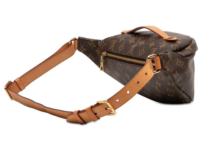 Bumbag Monogram Marrone Louis Vuitton - vista 2