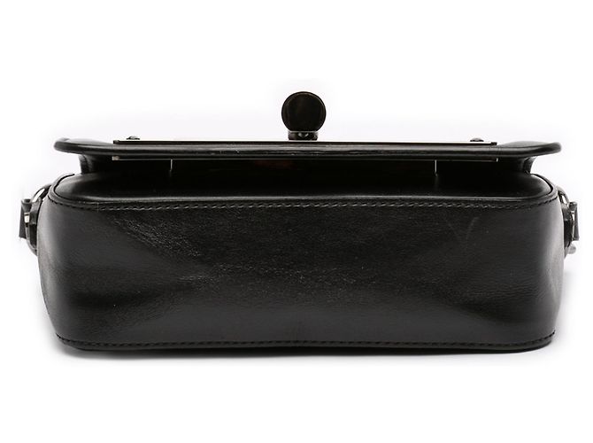 Mini borsa a tracolla in pelle nera Natalia di Tom Ford Nero - vista 3