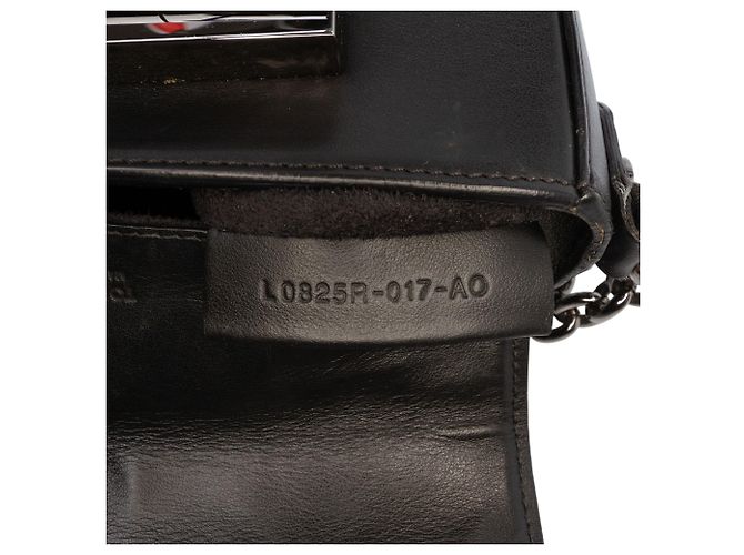 Mini borsa a tracolla in pelle nera Natalia di Tom Ford Nero - vista 6