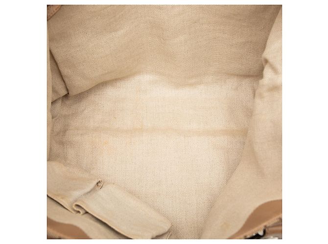 Gucci Braune GG Canvas Icon Bit Tote Beige - Ansicht 4