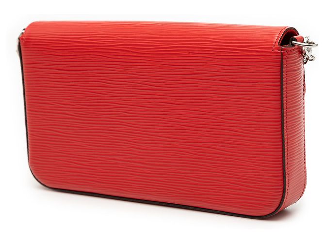 Pochette Felicie Epi Rossa Louis Vuitton Rosso - vista 2