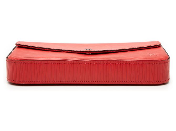 Pochette Felicie Epi Rossa Louis Vuitton Rosso - vista 3