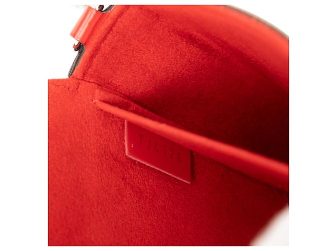 Pochette Felicie Epi Rossa Louis Vuitton Rosso - vista 6