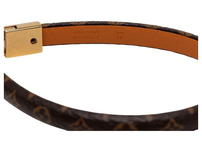 Bracciale Alma Monogramma Marrone Louis Vuitton - vista 5