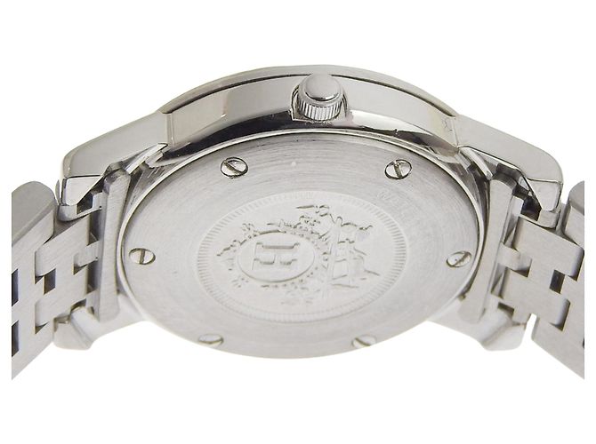 Reloj de cuarzo para mujer en acero inoxidable Hermès Carrick - vista 6