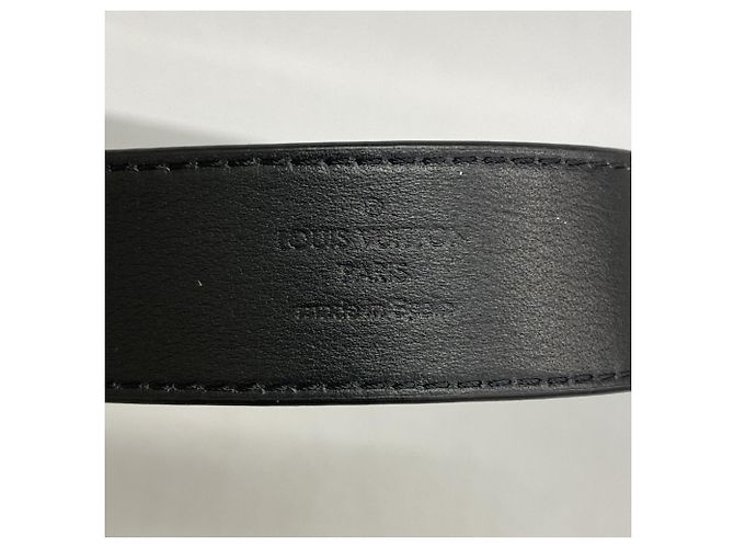 Louis Vuitton Epi Santur Twist Gürtel M0099 Schwarz Silber - Ansicht 2