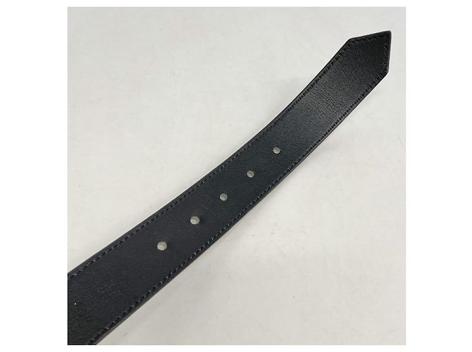 Louis Vuitton Epi Santur Twist Gürtel M0099 Schwarz Silber - Ansicht 4