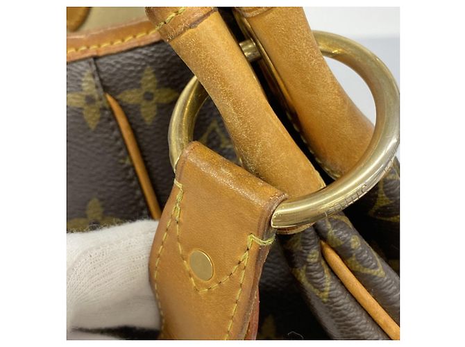 Borsa a Spalla Galliera PM Monogramma Louis Vuitton Marrone - vista 13