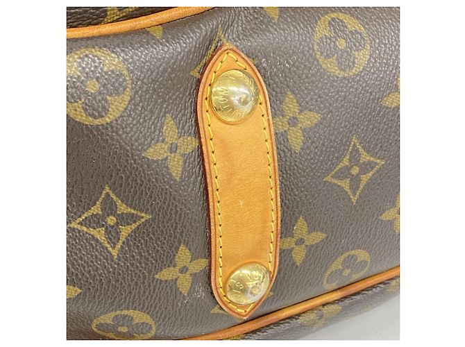 Borsa a Spalla Galliera PM Monogramma Louis Vuitton Marrone - vista 16
