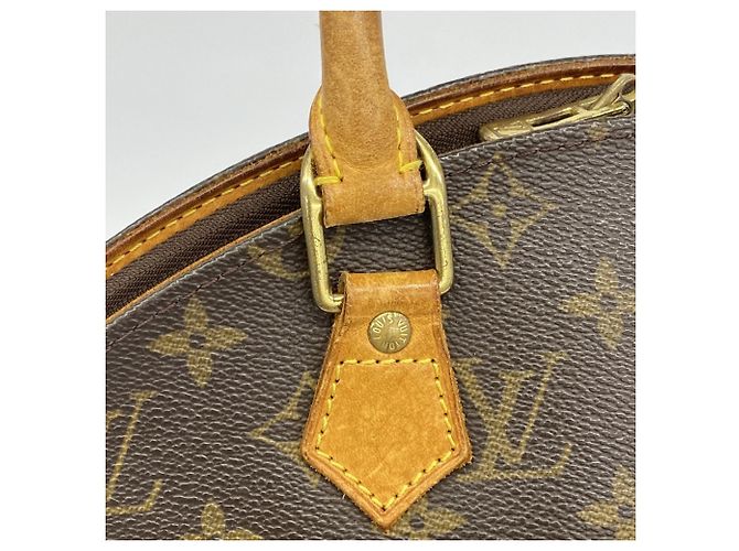 Borsa Louis Vuitton Monogram Ellipse MM M51126 Marrone - vista 11