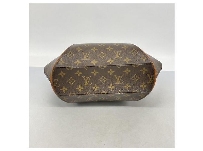 Borsa Louis Vuitton Monogram Ellipse MM M51126 Marrone - vista 3