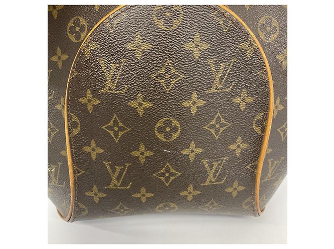 Borsa Louis Vuitton Monogram Ellipse MM M51126 Marrone - vista 7