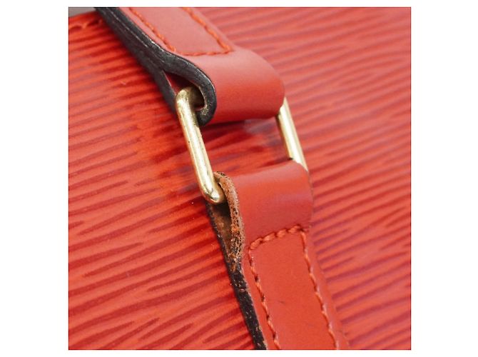 Borsa a mano Soufflot Epi Louis Vuitton Rosso - vista 11
