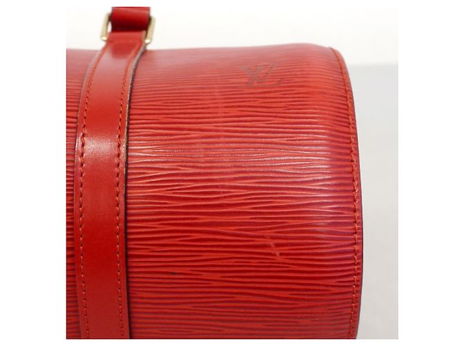 Borsa a mano Soufflot Epi Louis Vuitton Rosso - vista 13