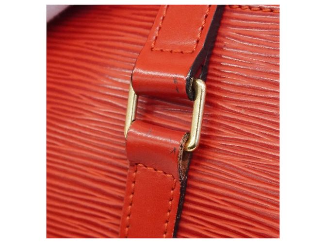 Borsa a mano Soufflot Epi Louis Vuitton Rosso - vista 15