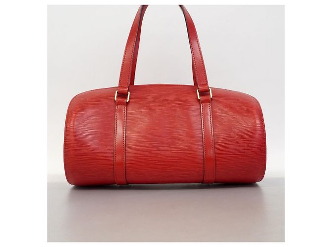 Borsa a mano Soufflot Epi Louis Vuitton Rosso - vista 17