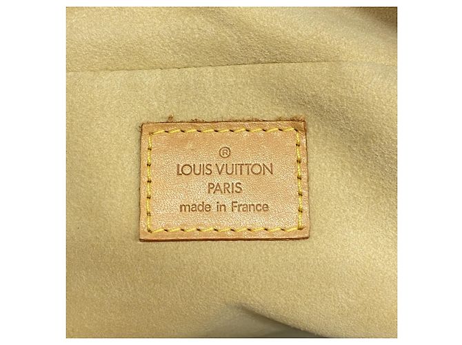 Borsa Louis Vuitton Monogram Manhattan PM Marrone - vista 5