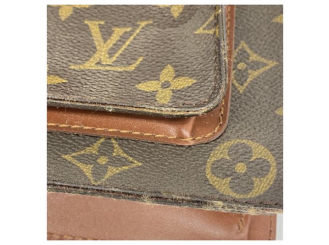 Borsa Monceau 28 Monogramma Louis Vuitton Marrone - vista 14
