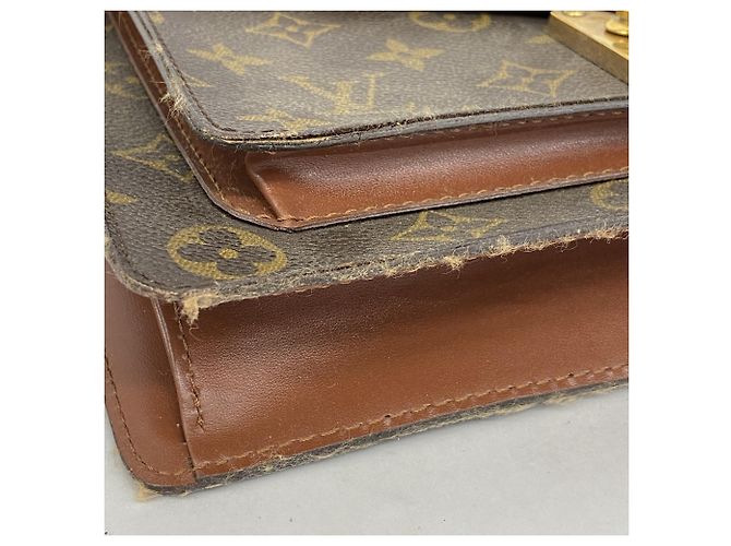 Borsa Monceau 28 Monogramma Louis Vuitton Marrone - vista 15