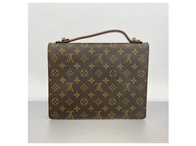 Borsa Monceau 28 Monogramma Louis Vuitton Marrone - vista 18