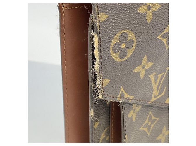 Borsa Monceau 28 Monogramma Louis Vuitton Marrone - vista 7