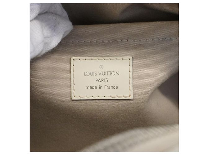 Borsa a mano Bowling Montaigne PM in Epi Louis Vuitton Bianco sporco - vista 5