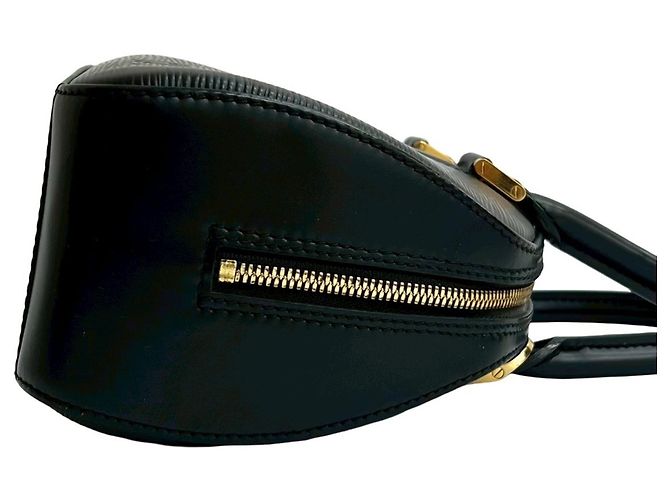 Borsa a mano Louis Vuitton Jasmine in pelle Epi Nero - vista 6