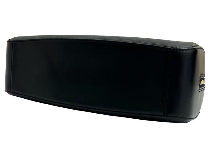 Borsa a mano Louis Vuitton Jasmine in pelle Epi Nero - vista 8