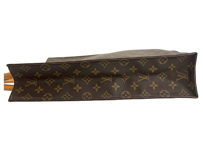 Borsa Sac Plat Louis Vuitton Marrone - vista 5