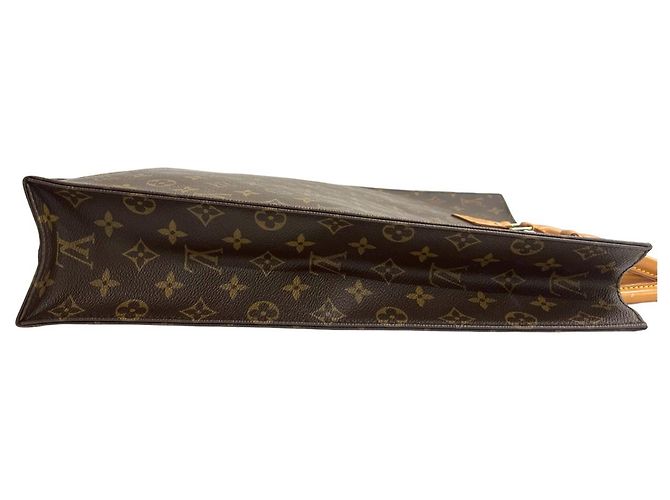 Borsa Sac Plat Louis Vuitton Marrone - vista 6