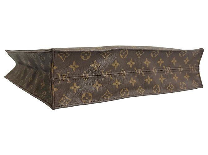 Borsa Sac Plat Louis Vuitton Marrone - vista 7
