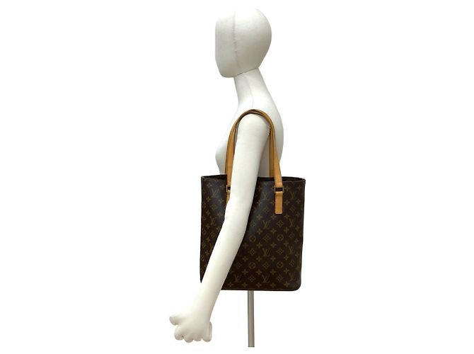 Louis Vuitton Vavin Monogram Leder Tote Bag Braun - Ansicht 2