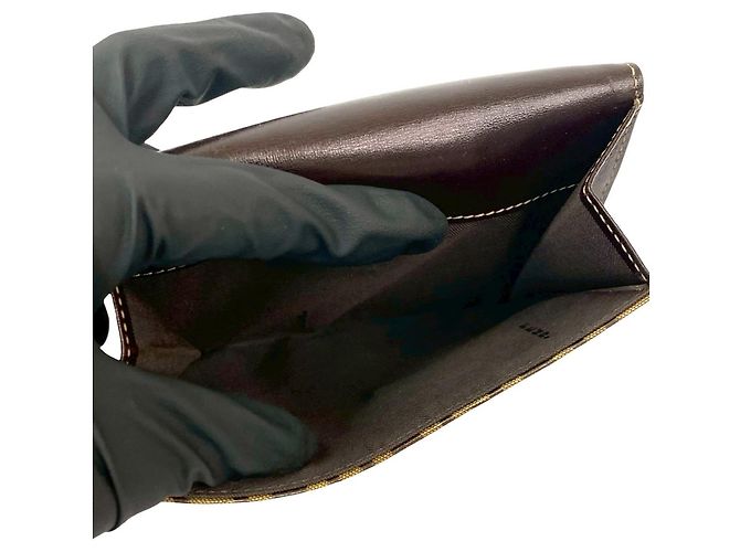 Fendi Zucchino FF Logo Geldbörse im Bifold-Format Braun - Ansicht 10
