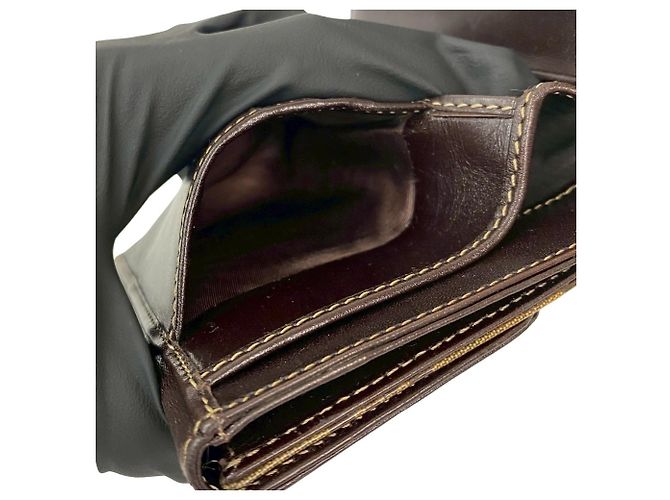 Fendi Zucchino FF Logo Geldbörse im Bifold-Format Braun - Ansicht 9