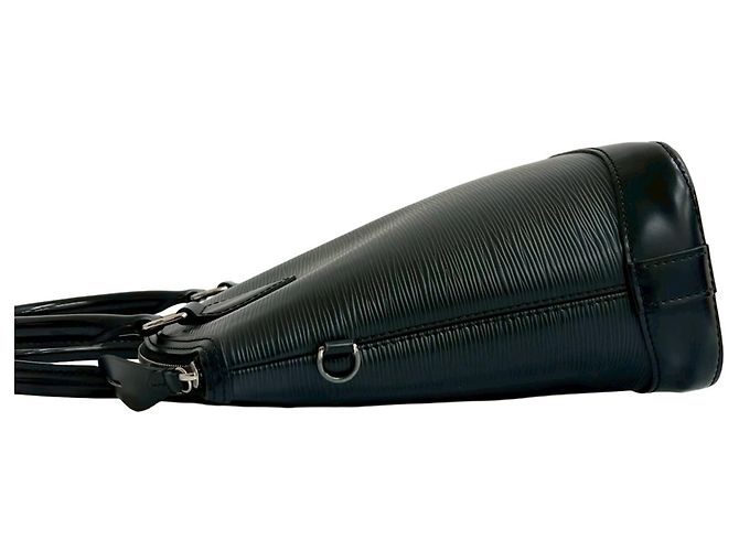 Borsa Lockit PM in pelle Epi Louis Vuitton Nero - vista 5