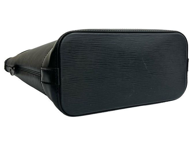 Borsa Lockit PM in pelle Epi Louis Vuitton Nero - vista 7
