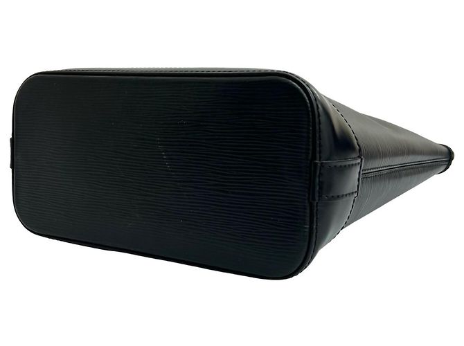 Borsa Lockit PM in pelle Epi Louis Vuitton Nero - vista 8