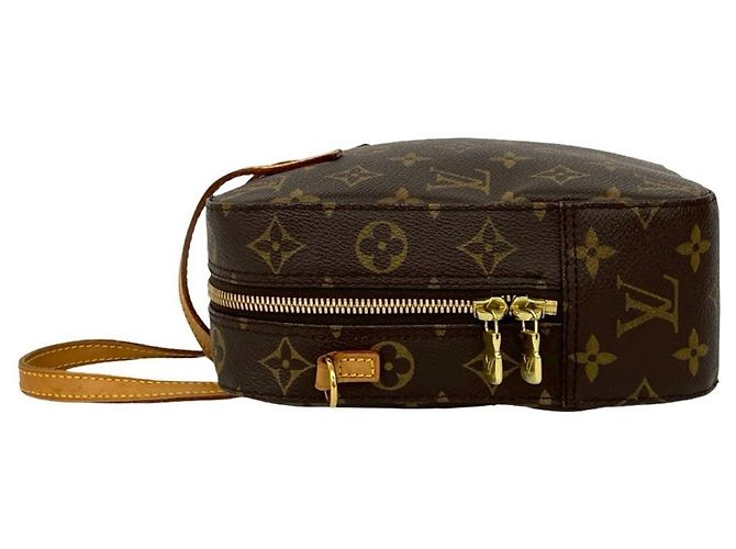 Borsa in pelle Monogram Spontini di Louis Vuitton Marrone - vista 5