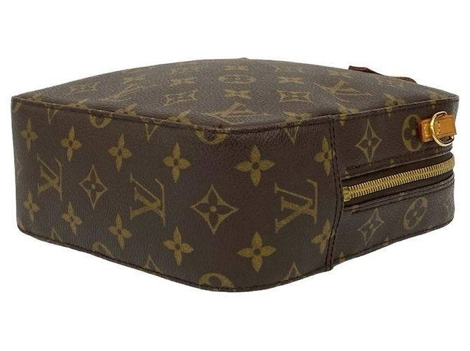 Borsa in pelle Monogram Spontini di Louis Vuitton Marrone - vista 8