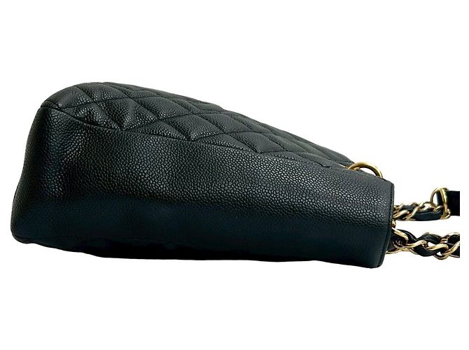 Borsa tote nera Chanel Matelassé Coco Mark Nero - vista 6