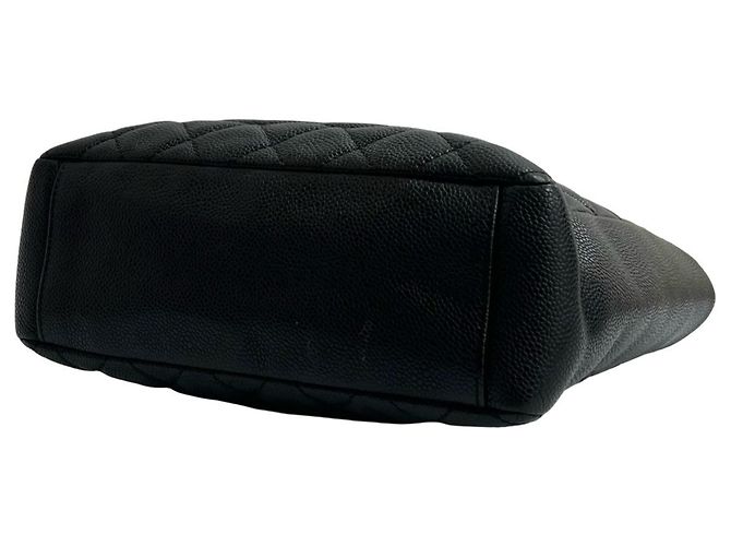 Borsa tote nera Chanel Matelassé Coco Mark Nero - vista 8