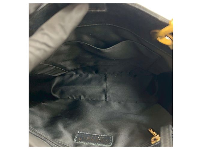 Borsa tote nera Chanel Matelassé Coco Mark Nero - vista 9