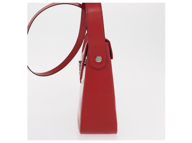 Bolsa Vala de couro Salvatore Ferragamo Vermelho - vista 3