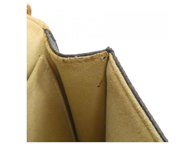 Borsa a Spalla Louis Vuitton Monogram Pochette Twin GM M51852 Marrone - vista 7