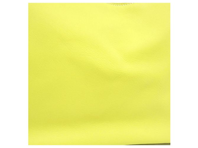 Borsa a Spalla Hermès Lindy D'oro Giallo - vista 6