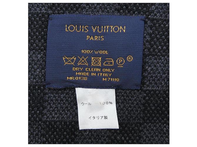 Louis Vuitton Echarpe Petit Damier Alpen Braun Schwarz - Ansicht 3