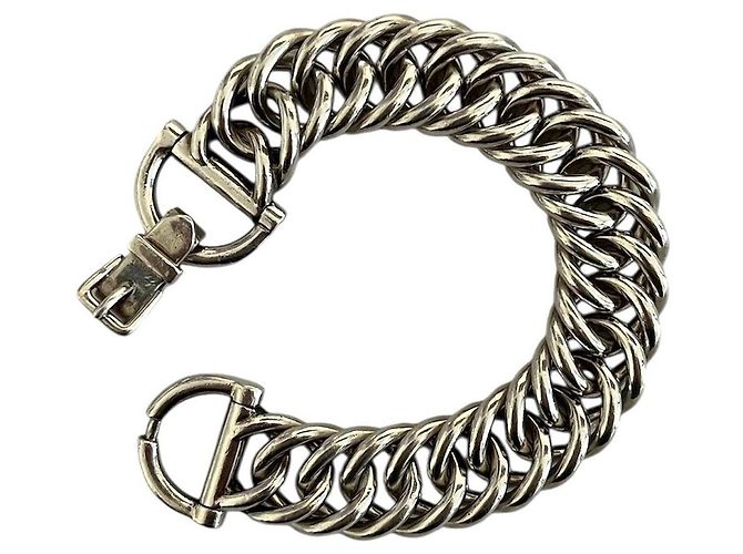 Pulsera Petits Champs de Plata Esterlina Hermès - vista 2